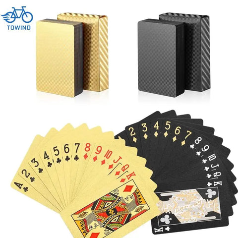 Opulent 24K Gold Playing Cards 